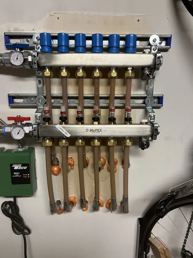 Plumber performing Leak Detection at a residential property in Oceanside